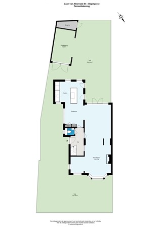 Floorplan - Laan van Alkemade 64, 2341 LK Oegstgeest